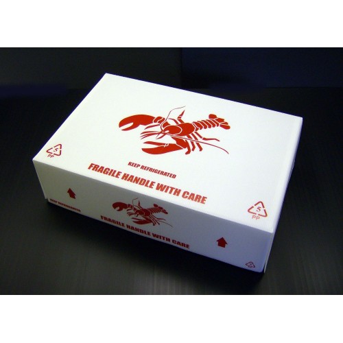 Leakproof Seafood Packing Box Corflute Correx Polypropylene PP Corrugated Hollow Plastic Storage Corriboard Seafood Shipping Box