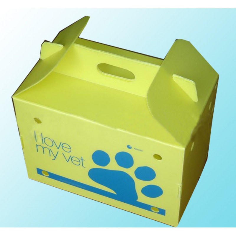 Corrugated Plastic Pet Carrier  