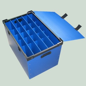 Corrugated Plastic Storage Boxes Reusable Plastic Moving Box and Folding Plastic Container 