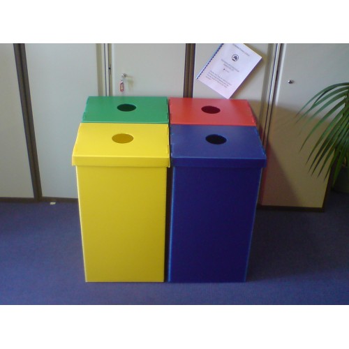 Corrugated plastic folding recycling bins /boxes