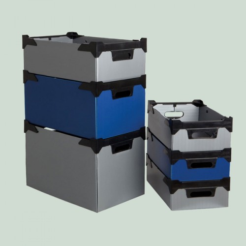 Corrugated Plastic Sustainable and Circular Plastic Packaging For Supply Chain Modular Picking Bin