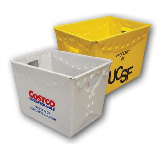 Customized Diversified USPS Shipping Corrugated Plastic Postal Mail Totes