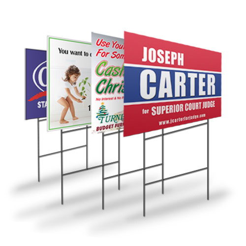 Corrugated plastic Corflute Displays