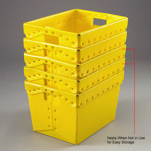 Customized Diversified USPS Shipping Corrugated Plastic Postal Mail Totes